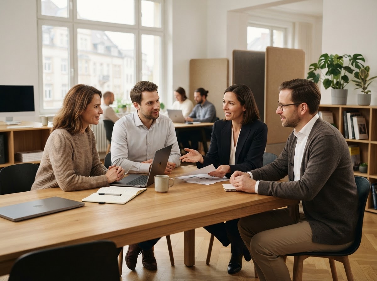 Workflow-Transformer Team bei der Entwicklung von Analysemodellen für Finanzentscheidungen